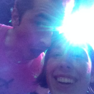 Me with the MSI lead singer Jimmy after the show